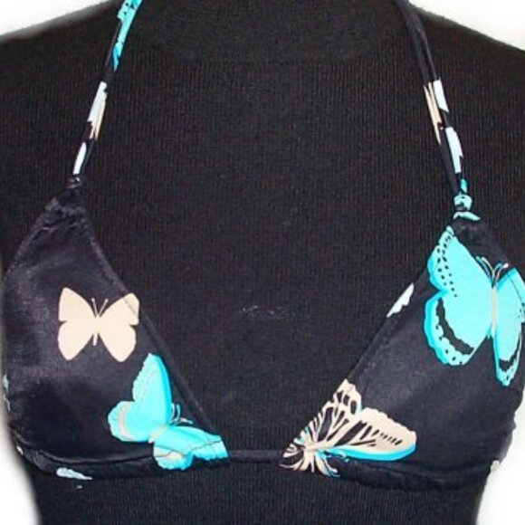 Guess Butterfly String Bikini Top - Small - NEW - Picture 6 of 6